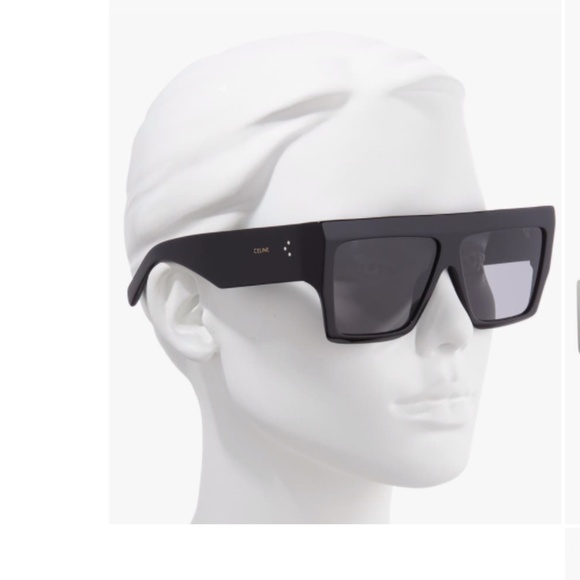 CELINE 60MM Flat-Top Square Sunglasses - Picture 4 of 9